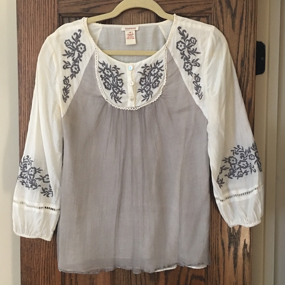 Chiffon / Cotton Sundance Blouse
